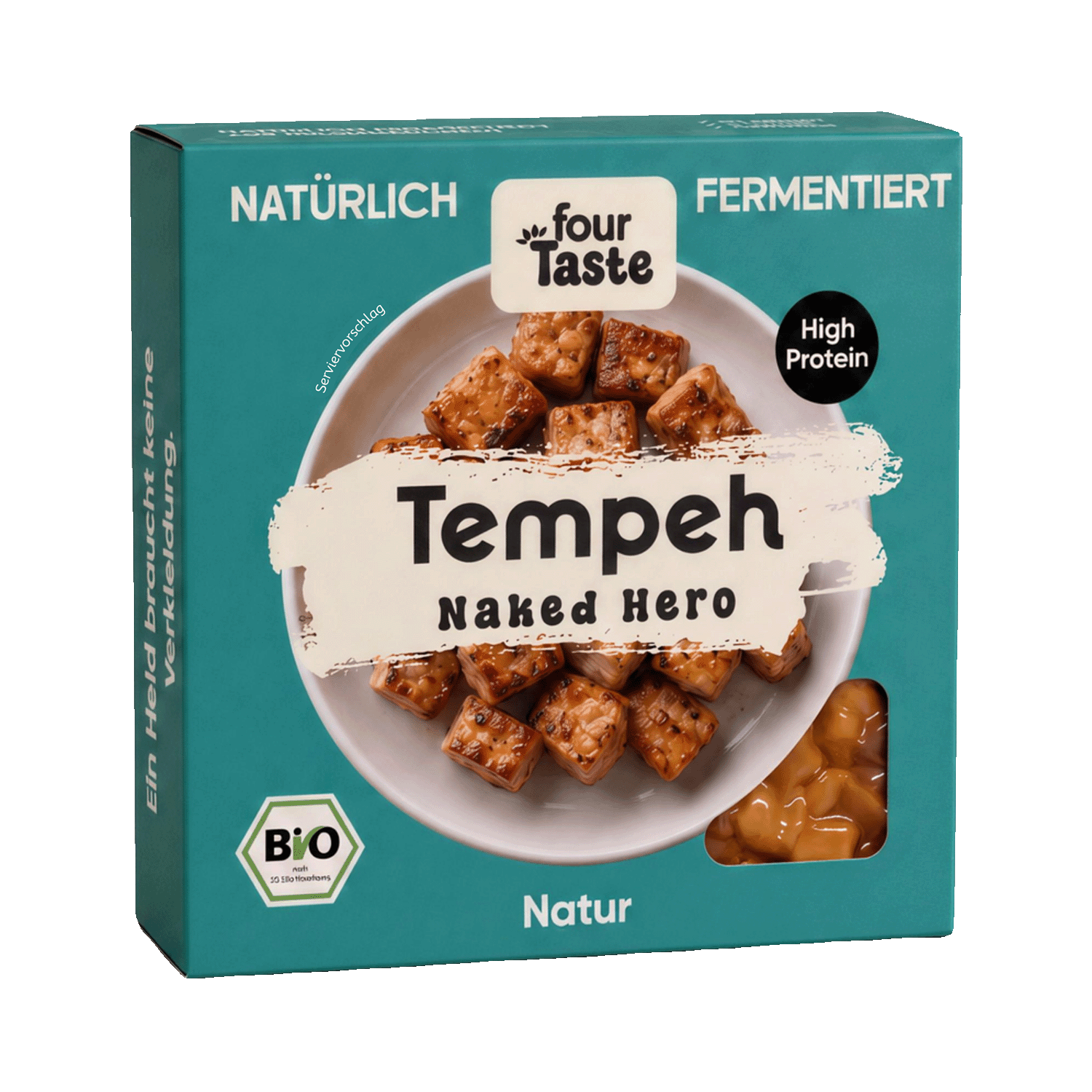 Tempeh Naked Hero, Natur