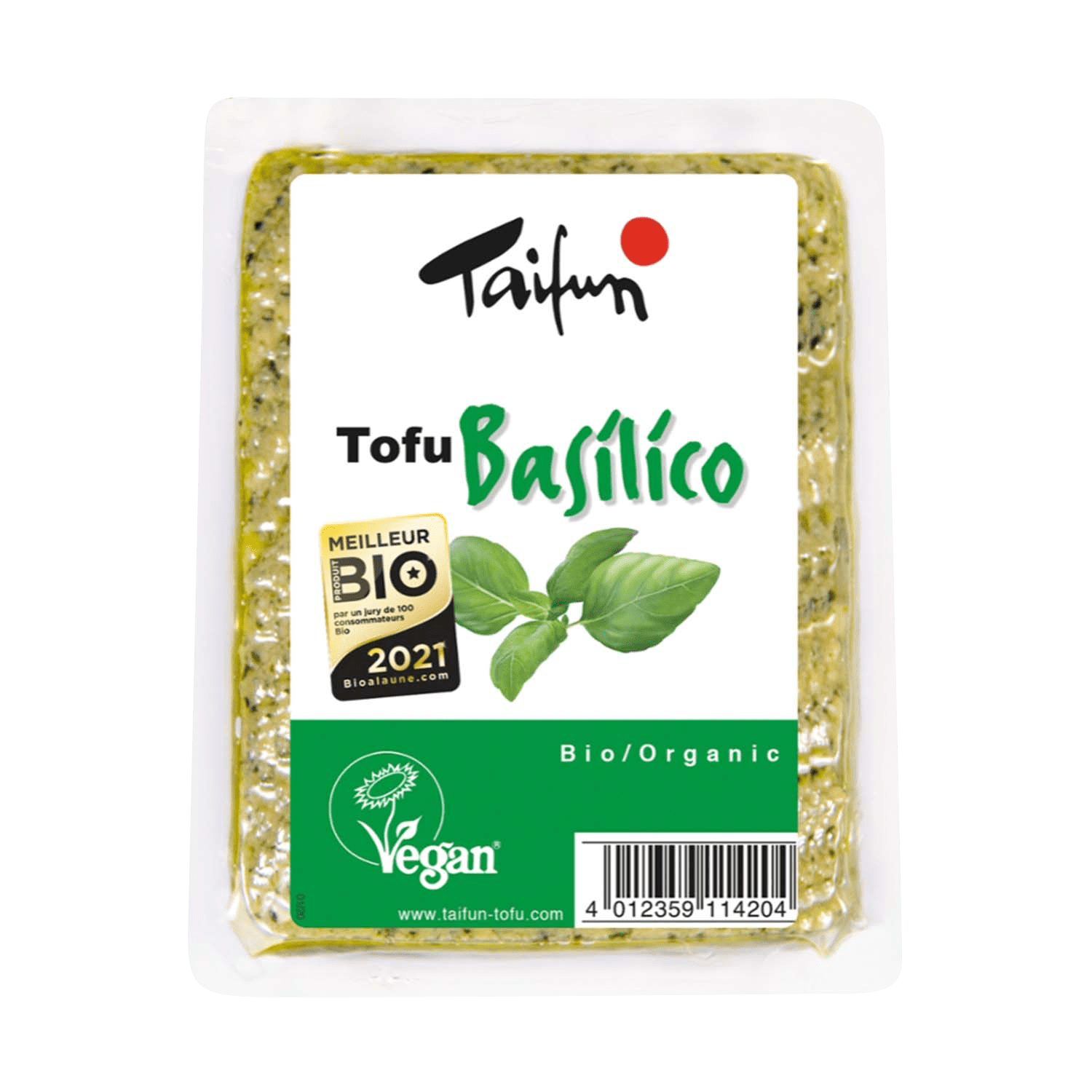 Tofu Basilico, Organic, 200g