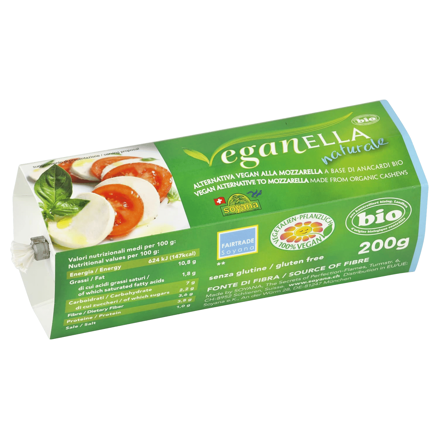 Veganella Natur, BIO, 200g