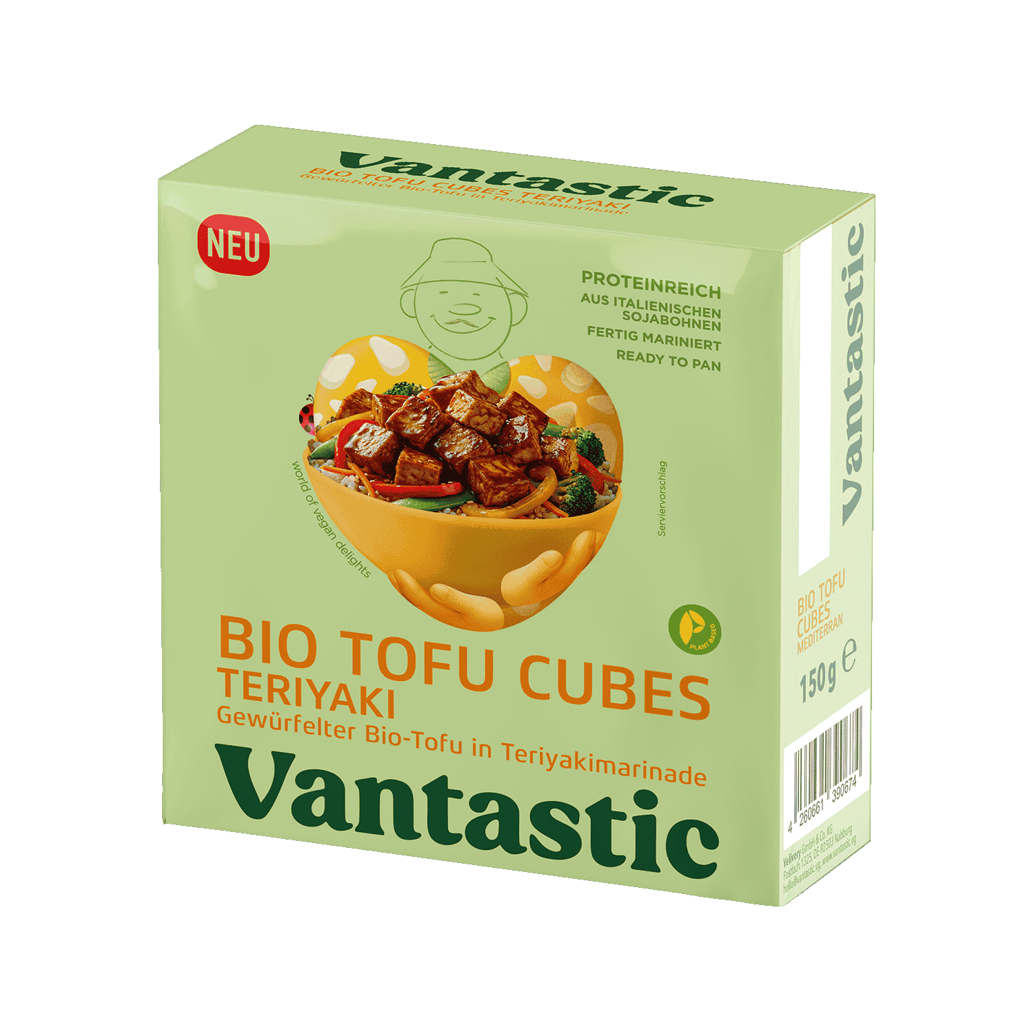 Tofu Cubes Teriyaki