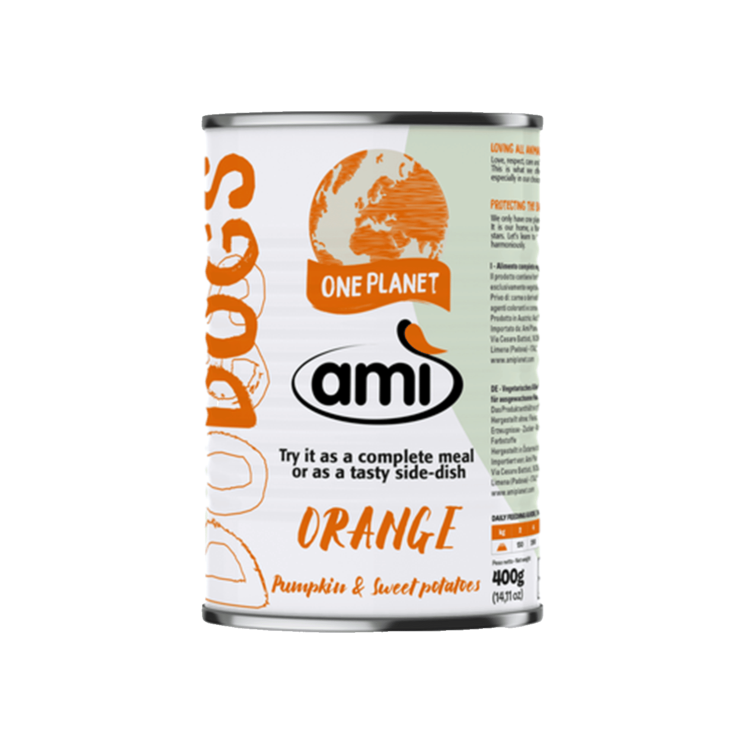 DOG WET ORANGE pumpkin sweet potato, 400g
