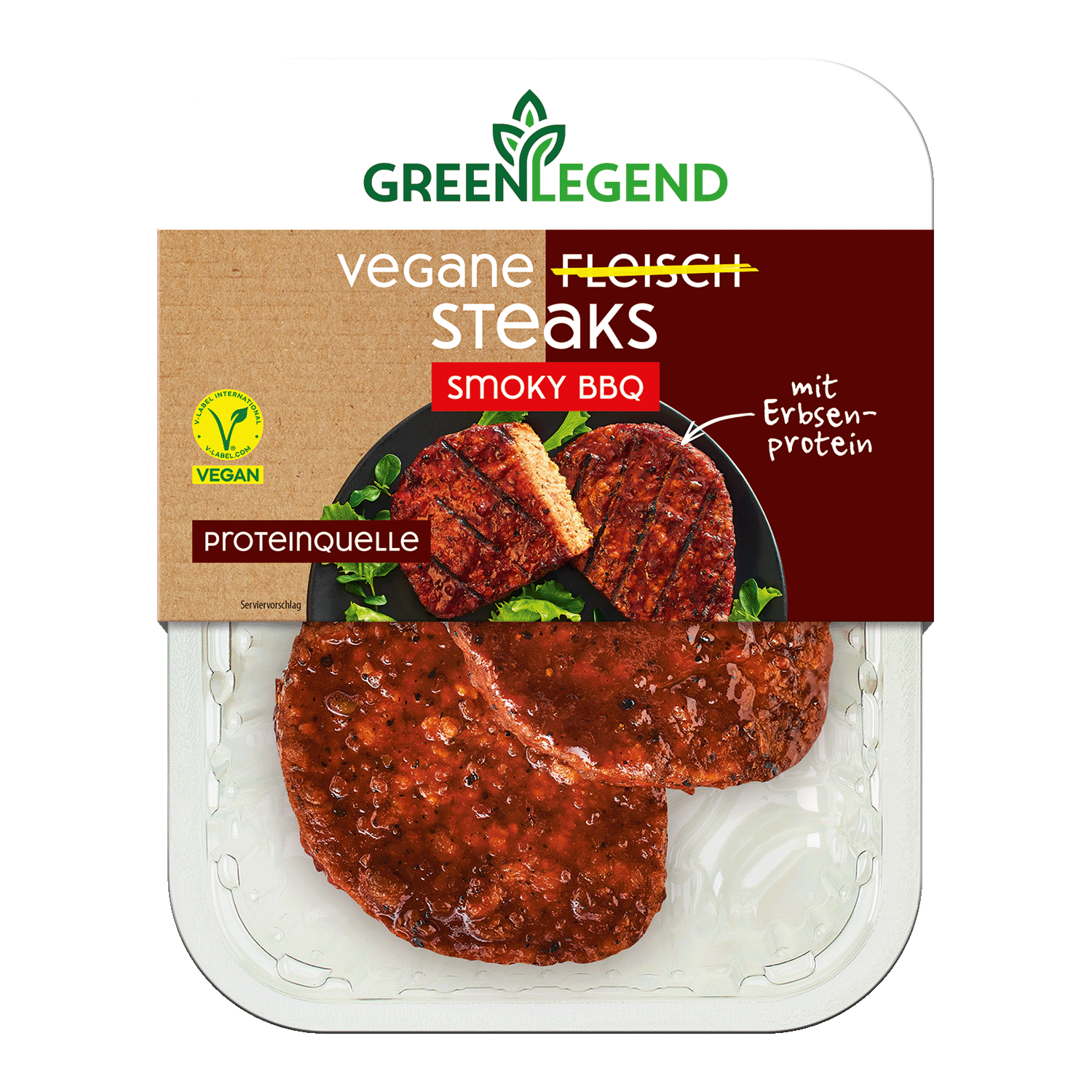Vegan Meat Steaks Smoky BBQ