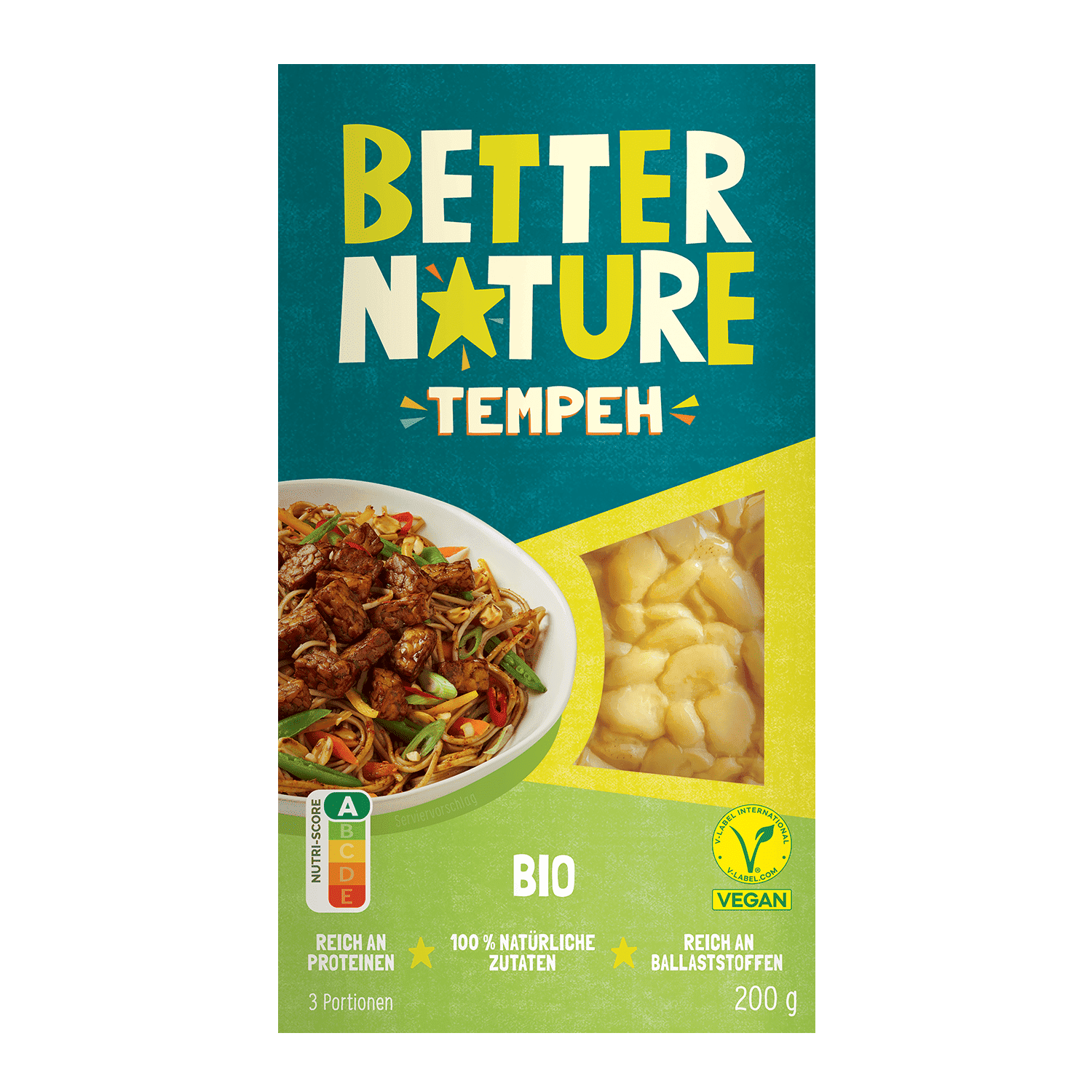 Tempeh, Organic, 200g