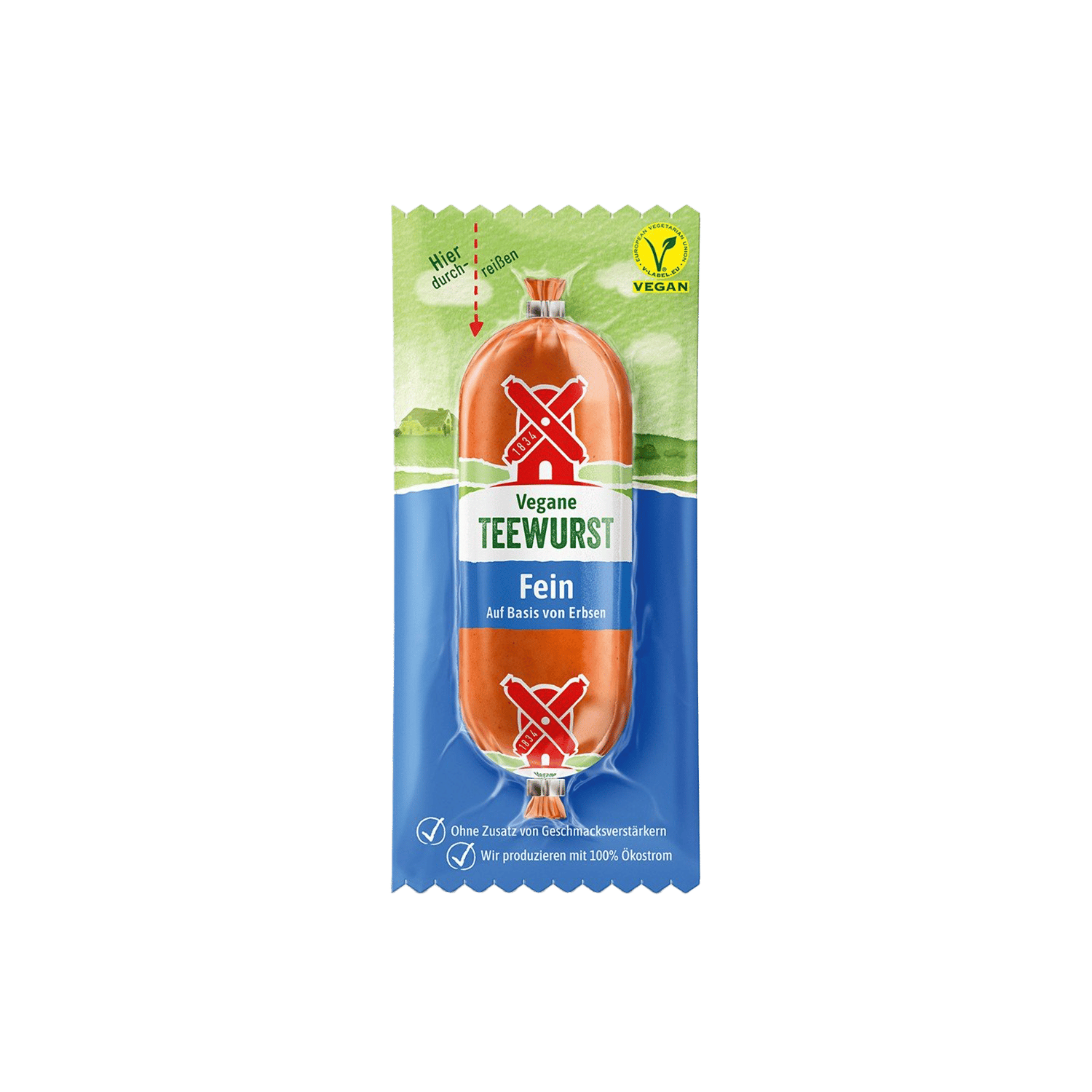 Vegan Teewurst Fine, 100g