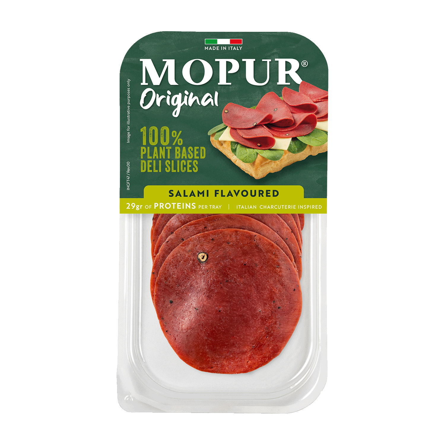 Veganer Salami Aufschnitt