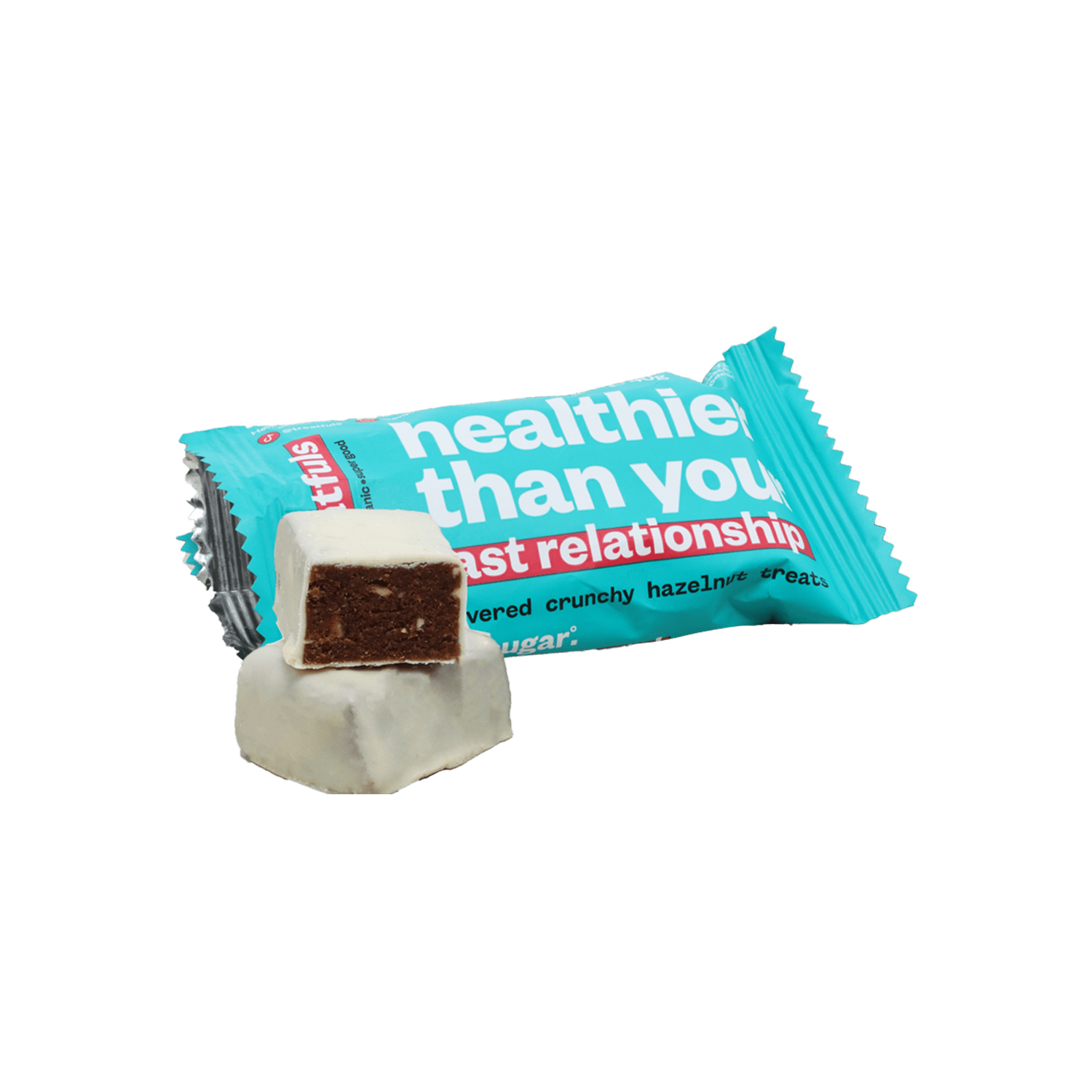 Healthier Than Your Last Relationship - Crunchy Hazelnut Riegel, BIO, 40g