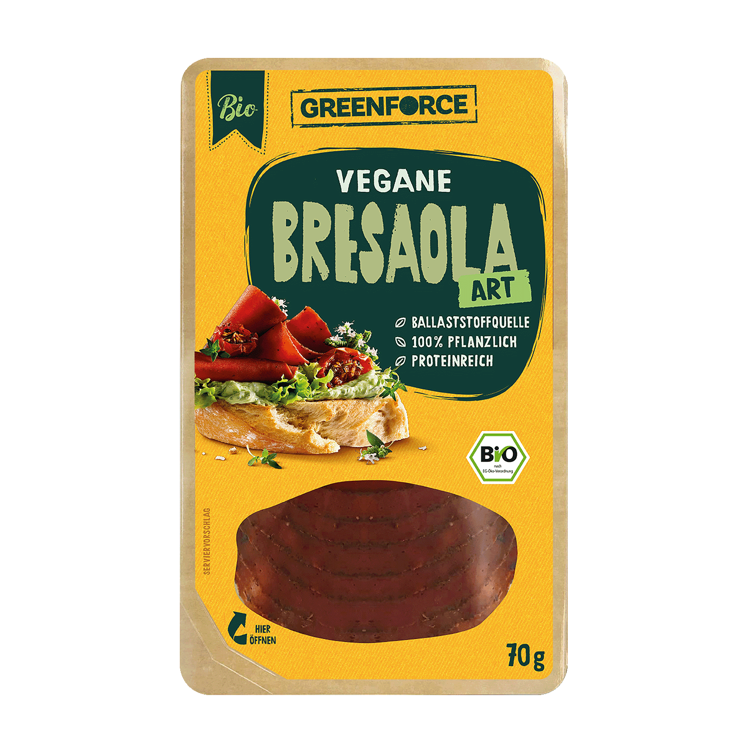 Vegan Bresaola Style, Organic, 70g