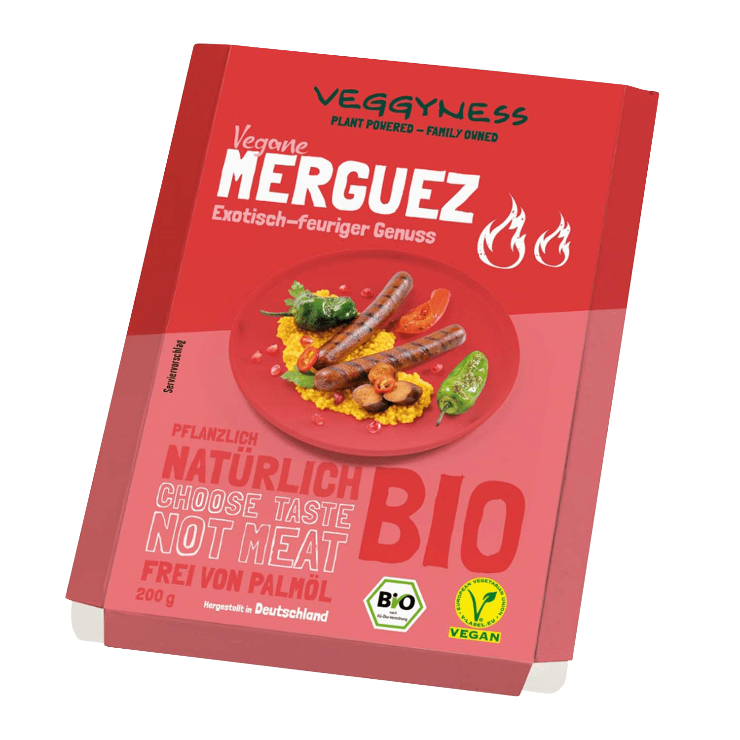 Vegan Merguez, Organic, 200g