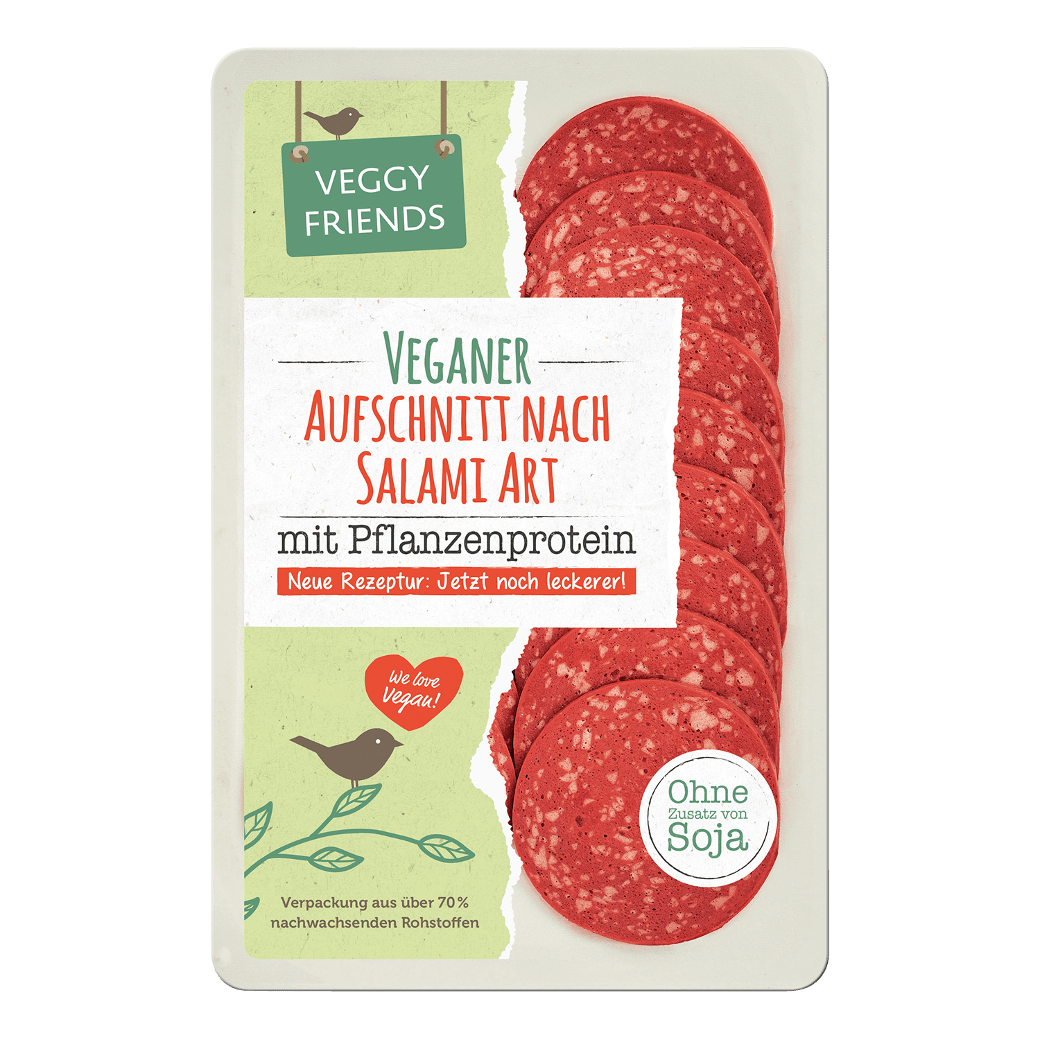Vegan Cold Cuts "Salami Art", 80g