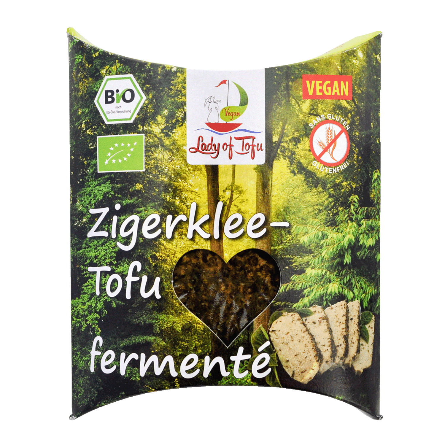 Ziegerkleetofu, Organic, 130g