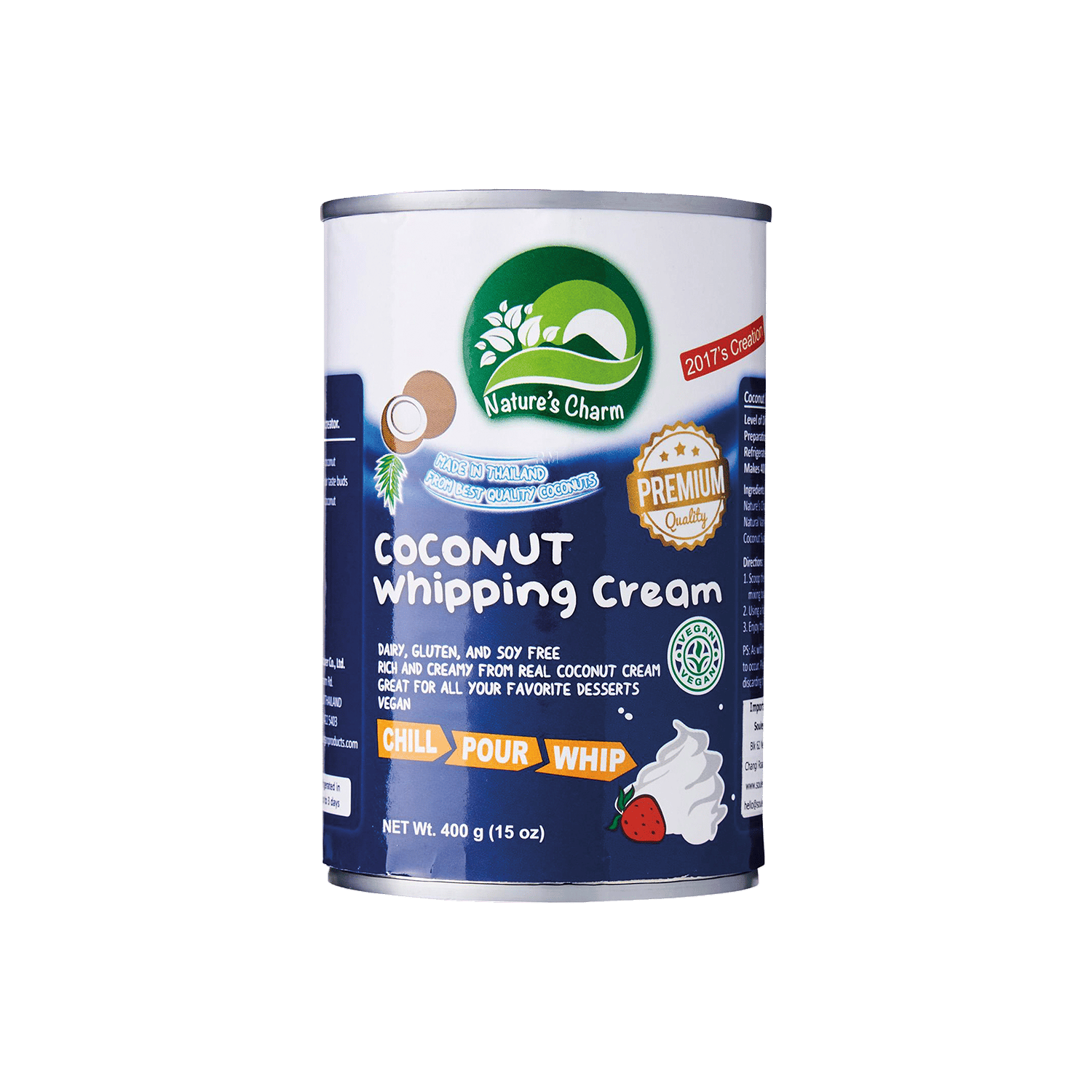 Coconut Cream Alternative For Whipping, 400ml