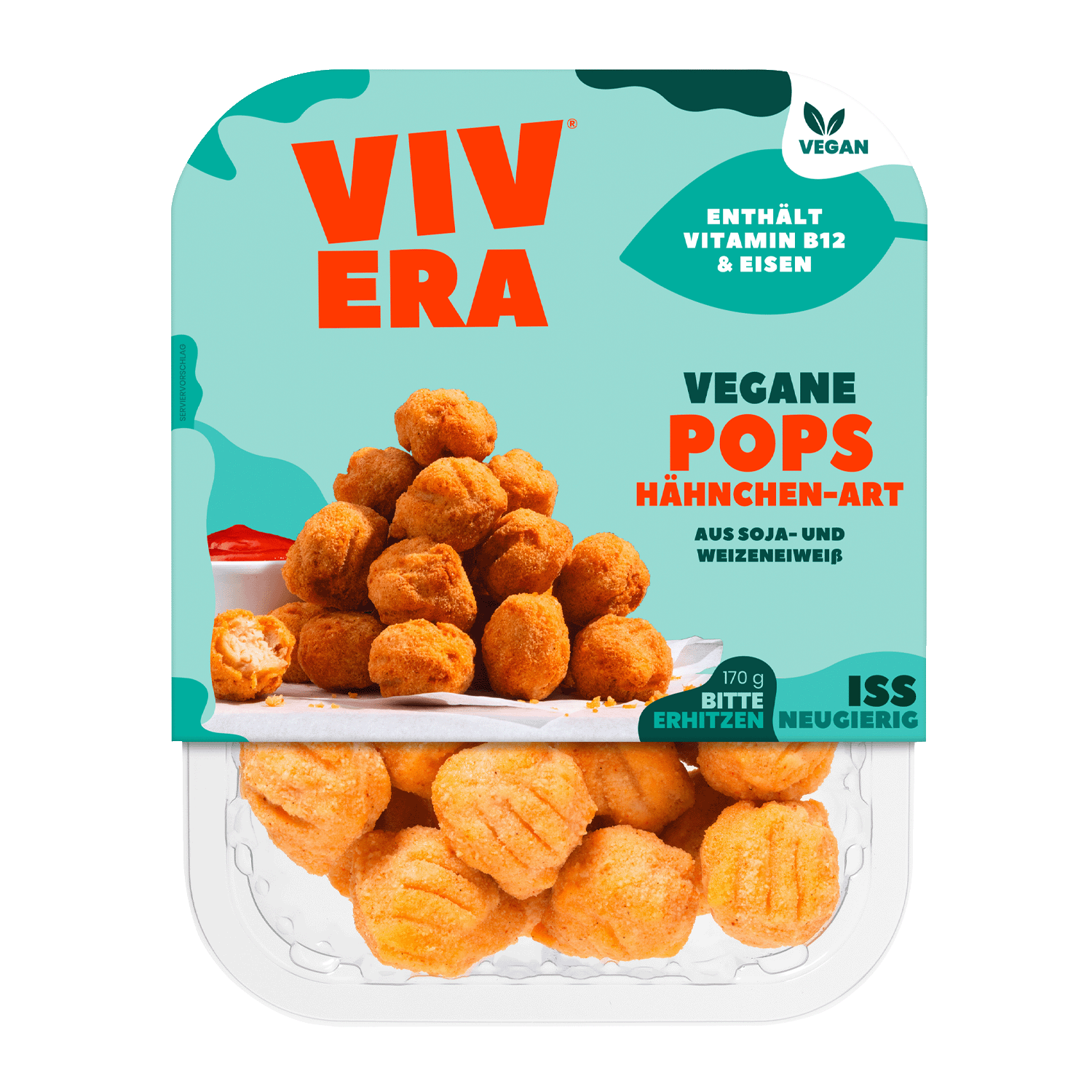 Vegan Chicken Pops, 170g
