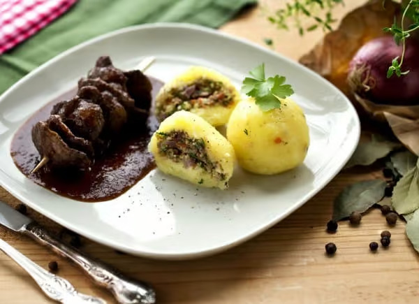 Sojafilets Sauerbraten-Art