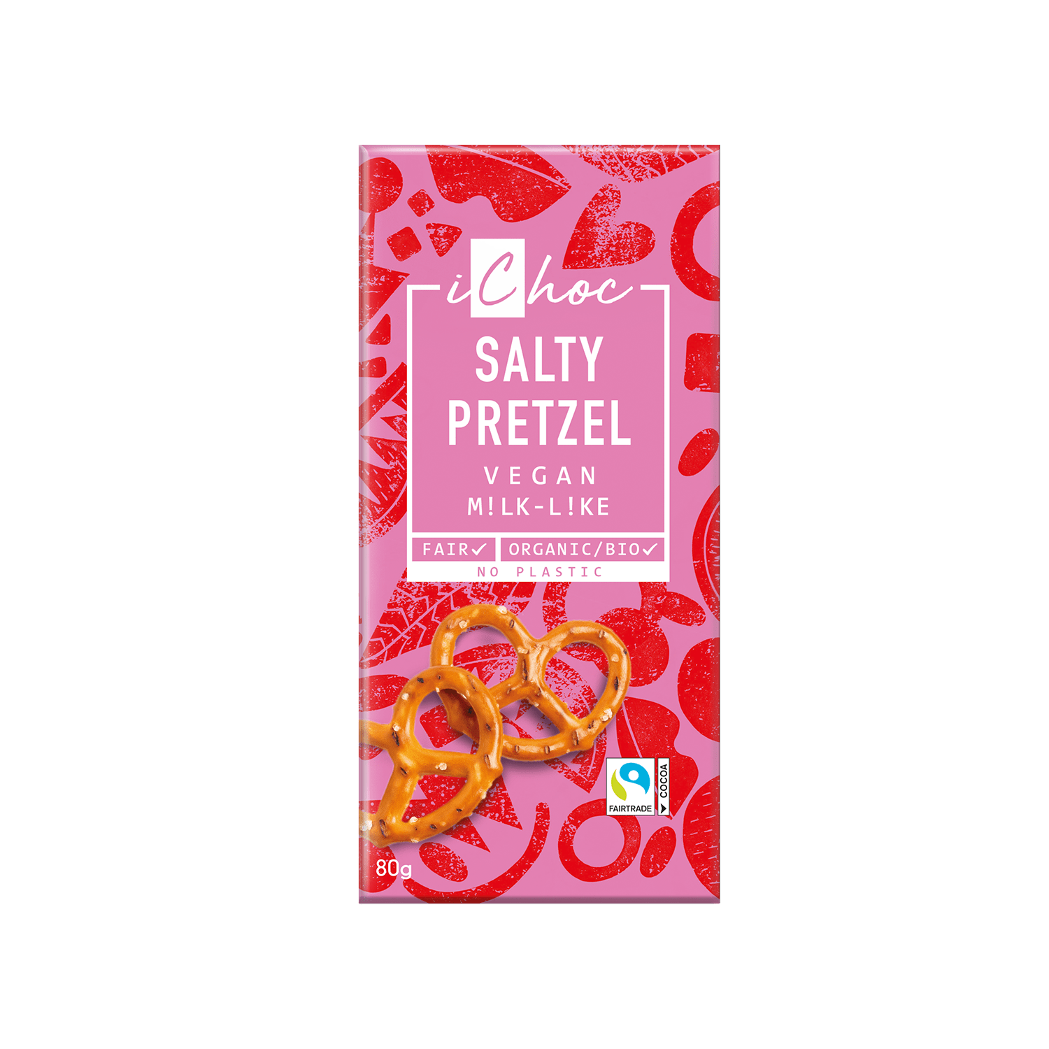 Salty Pretzel, Organic, 80g
