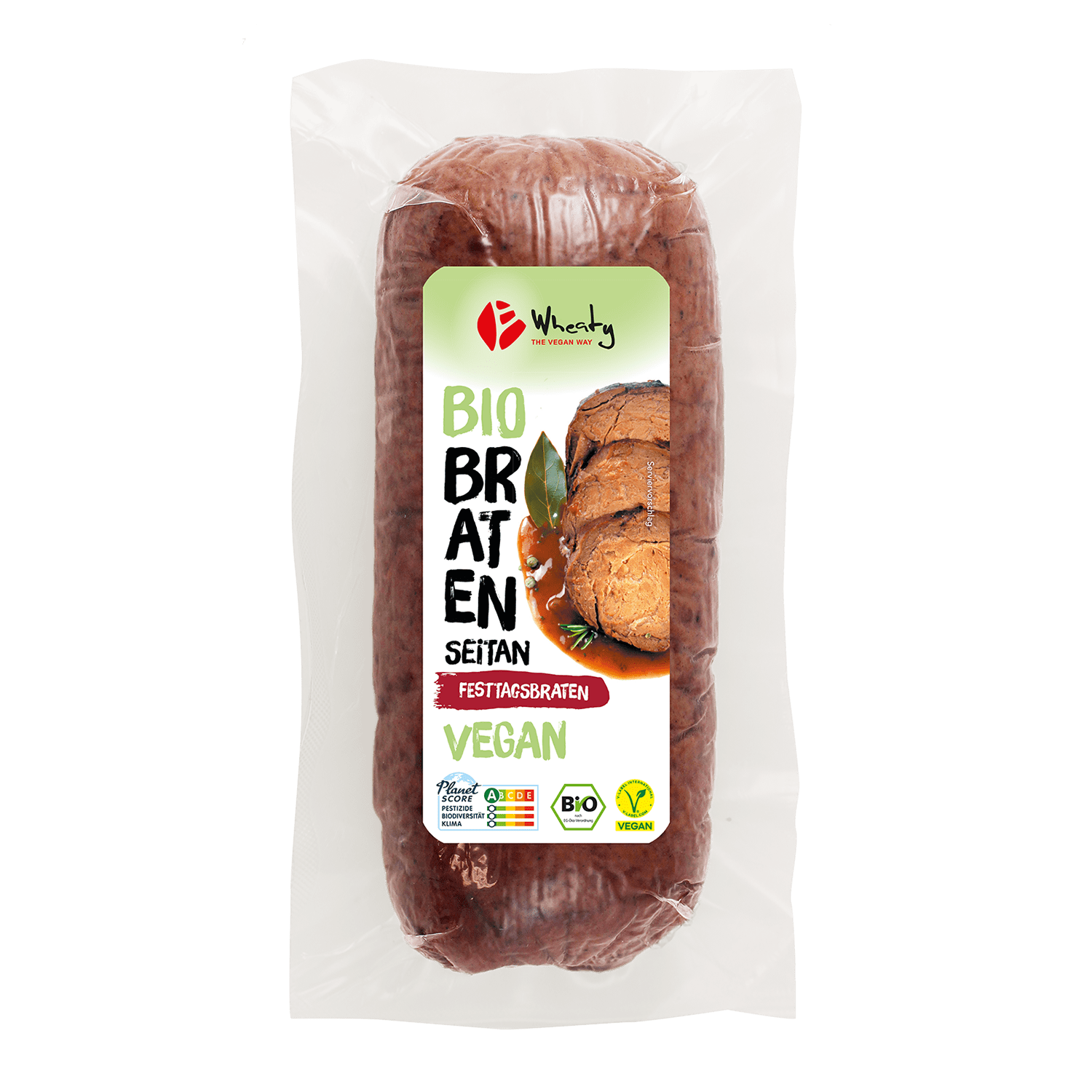 Wheaty VEGANER FESTTAGSBRATEN, BIO, 750g