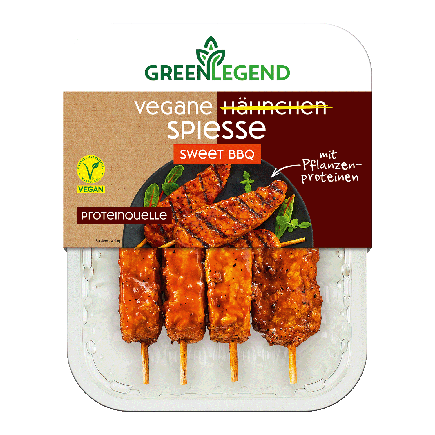 Vegan Chicken Skewers Hot & Spicy