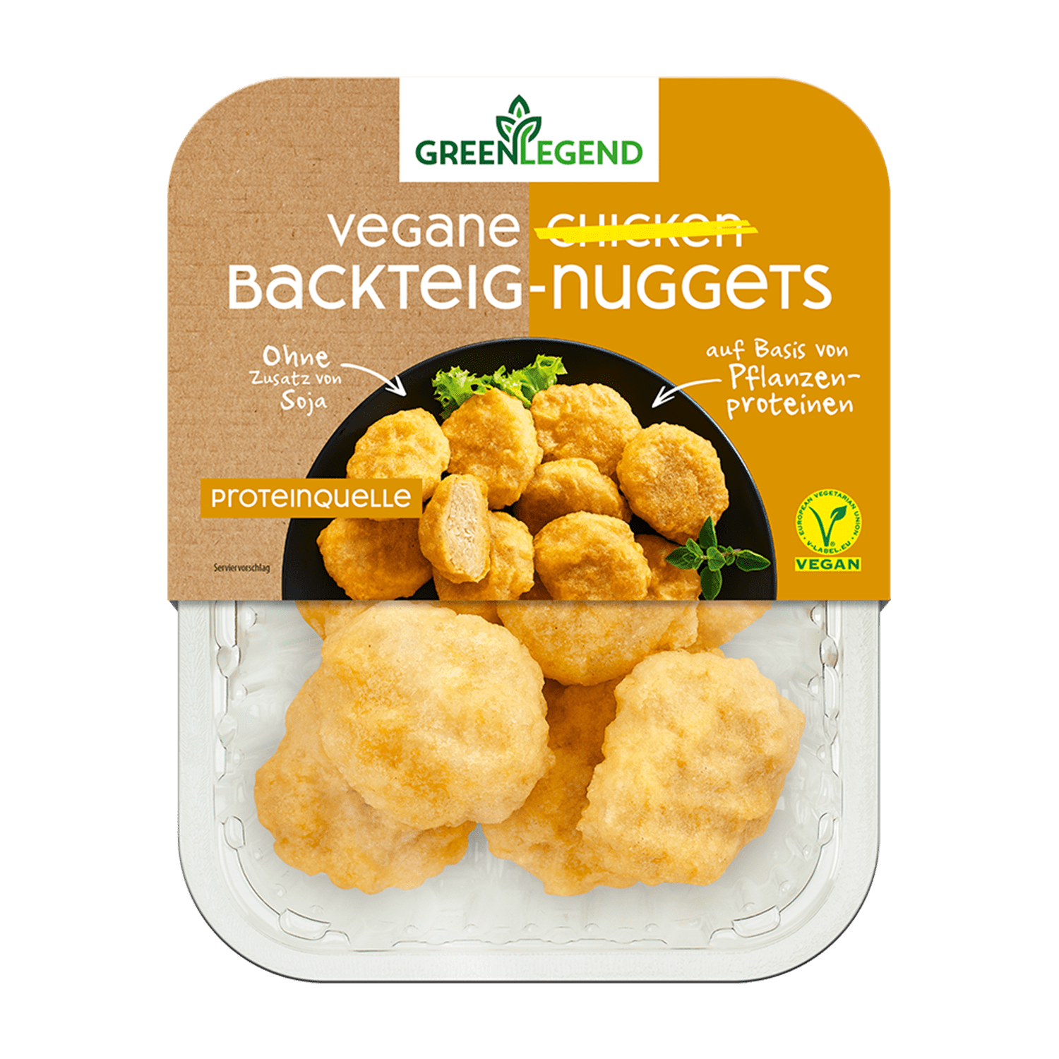 Vegane Chicken Backteig-Nuggets, 180g