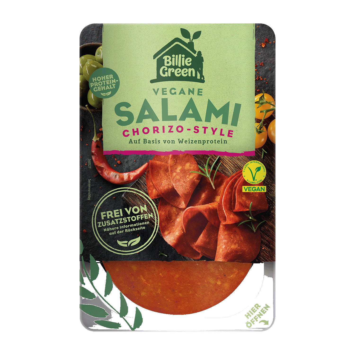 Vegan Salami Chorizo, 70g