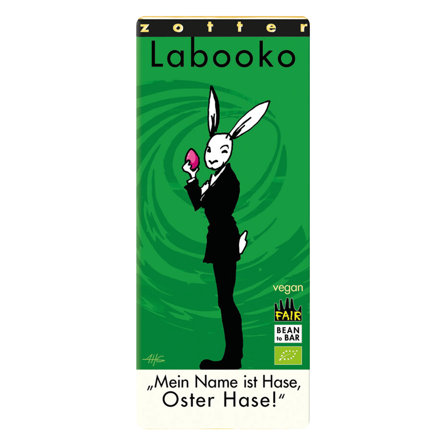 Labooko "My name is Bunny, Easter Bunny", Organic, 70g