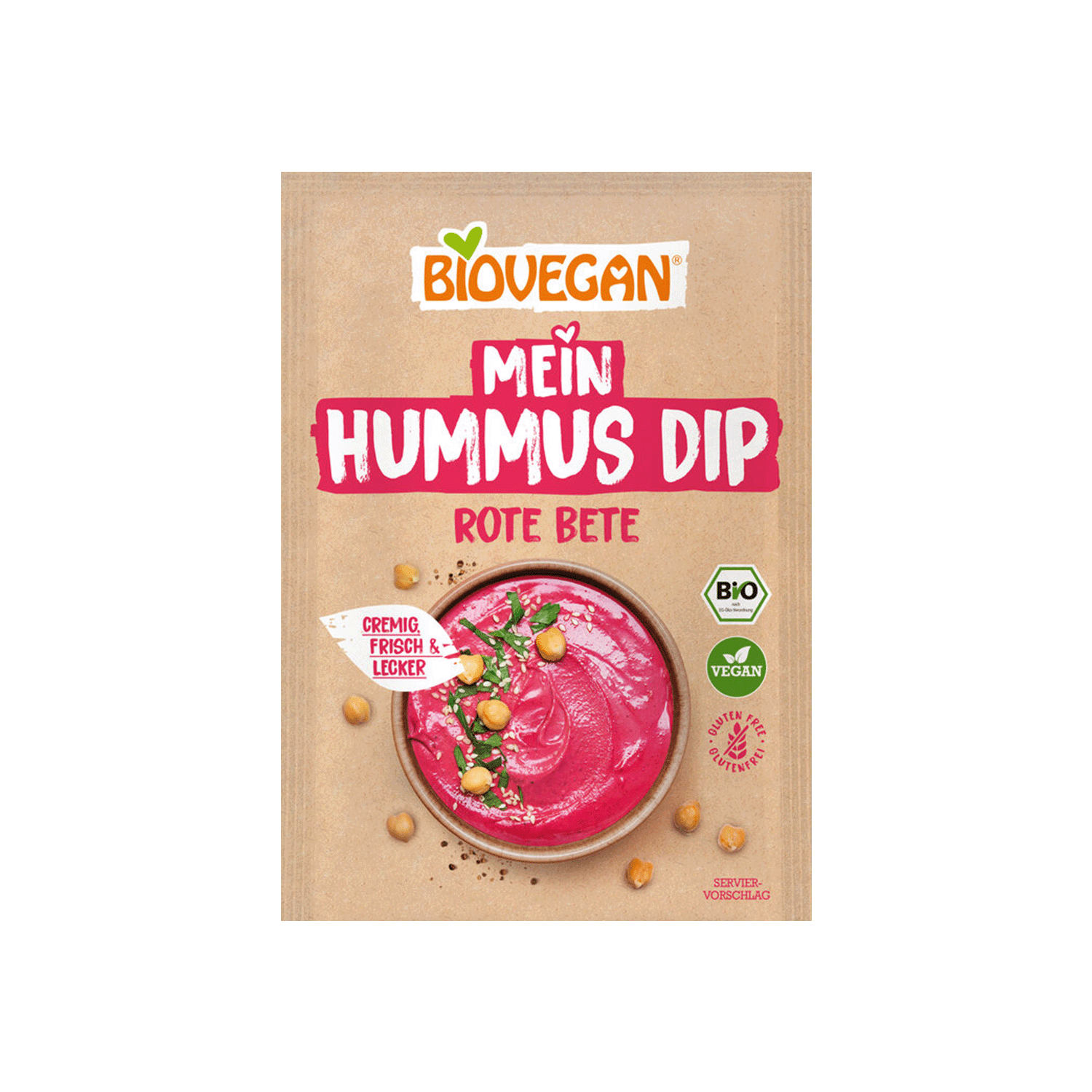 Mein Hummus Dip, Rote Bete, BIO, 55g
