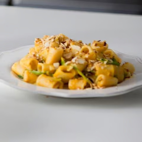 Vegan Pumpkin Rigatoni
