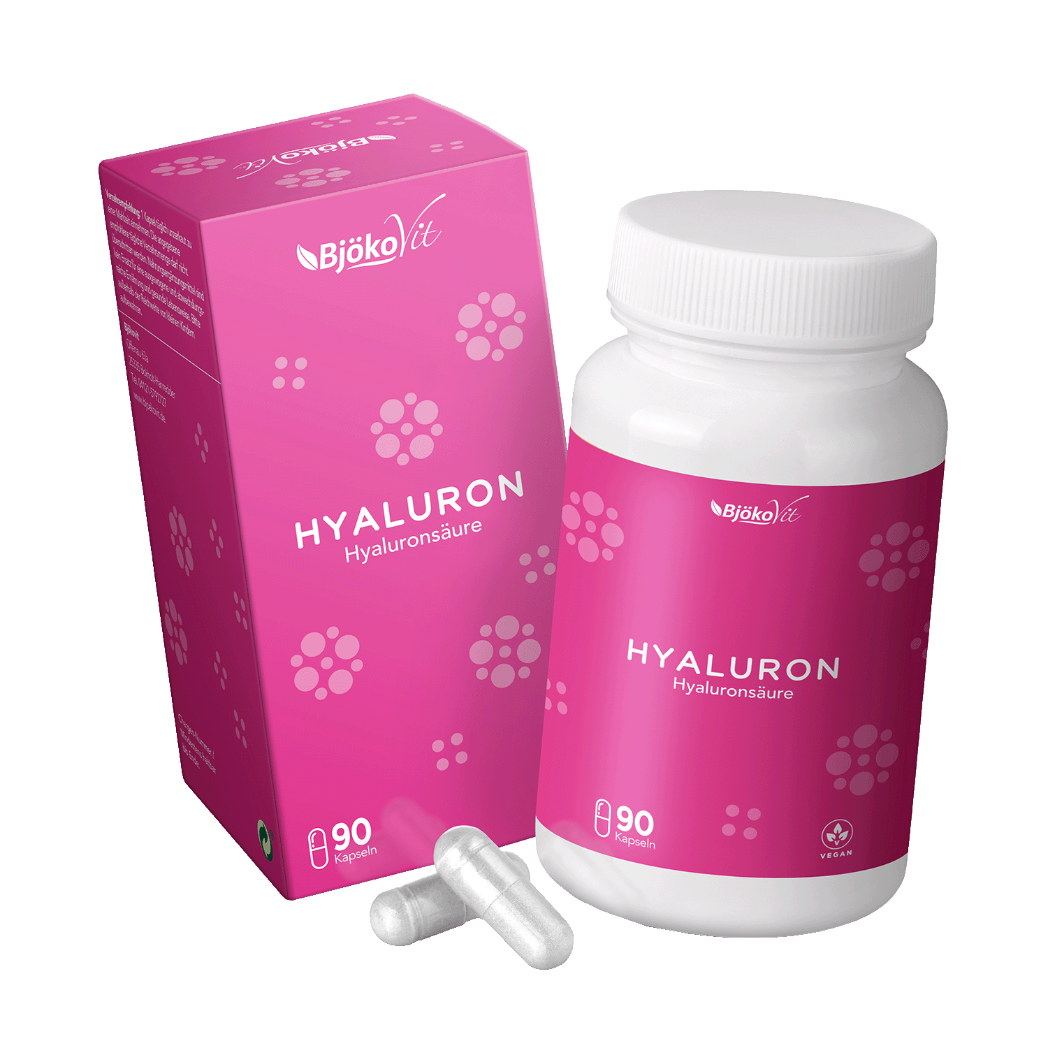 Hyaluronsäure, 90 Kapseln, 59g