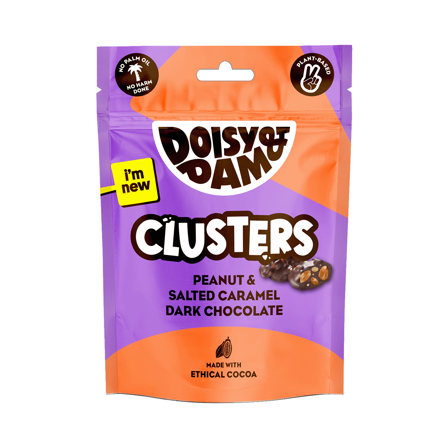 Clusters Peanut & Salted Caramel Chocolates, 80g