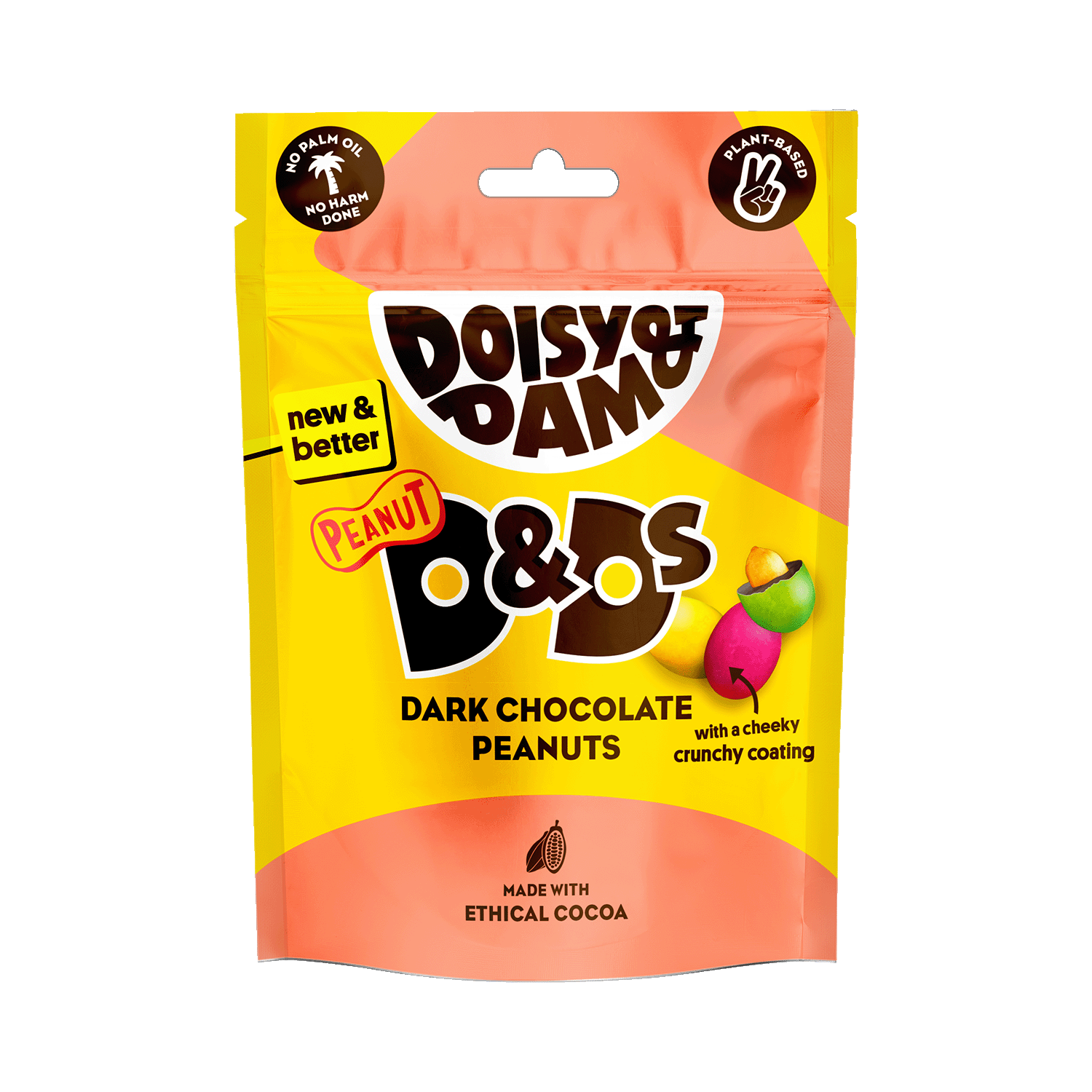 Dark Chocolate Peanuts, 80g