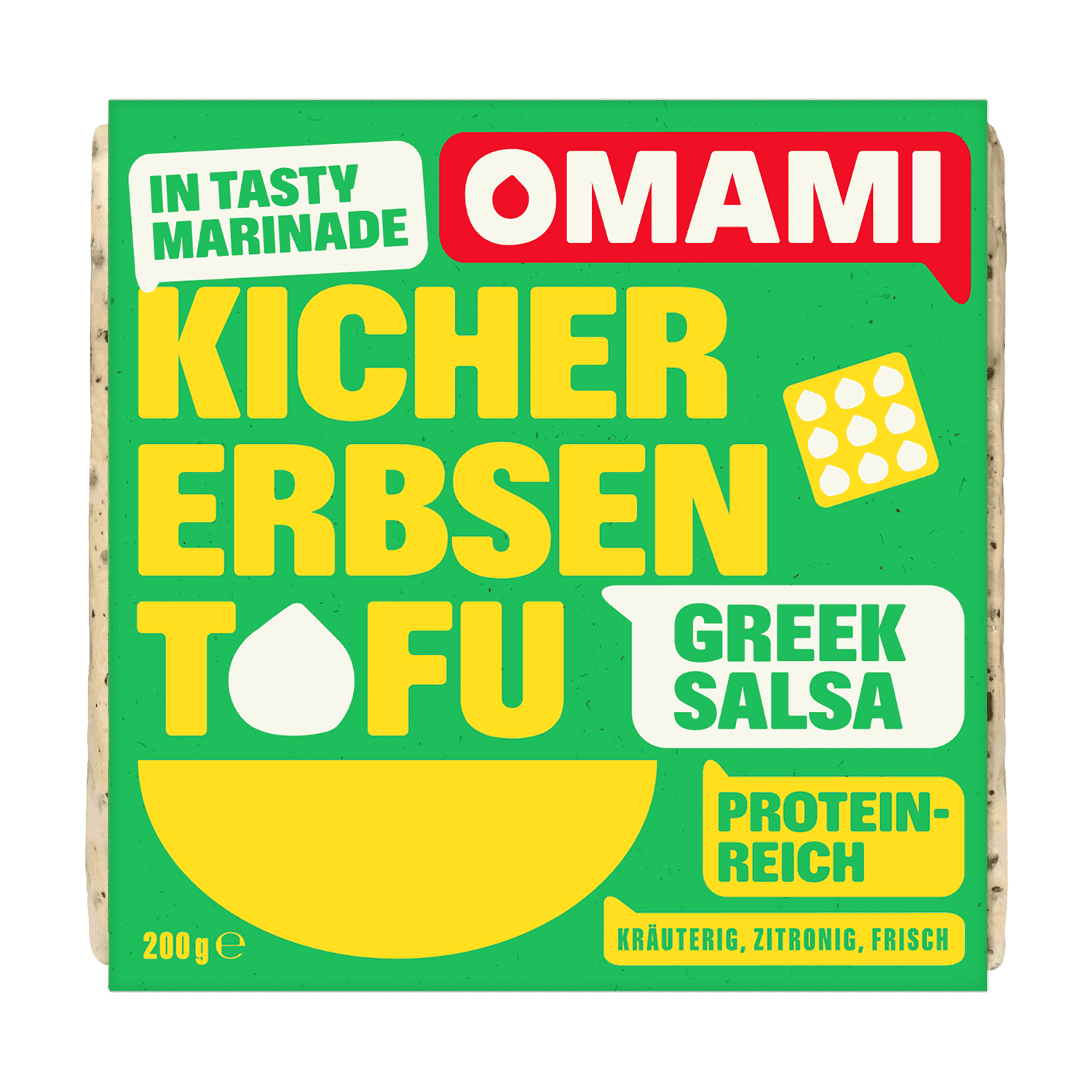 Kichererbsentofu Greek Salsa, 200g