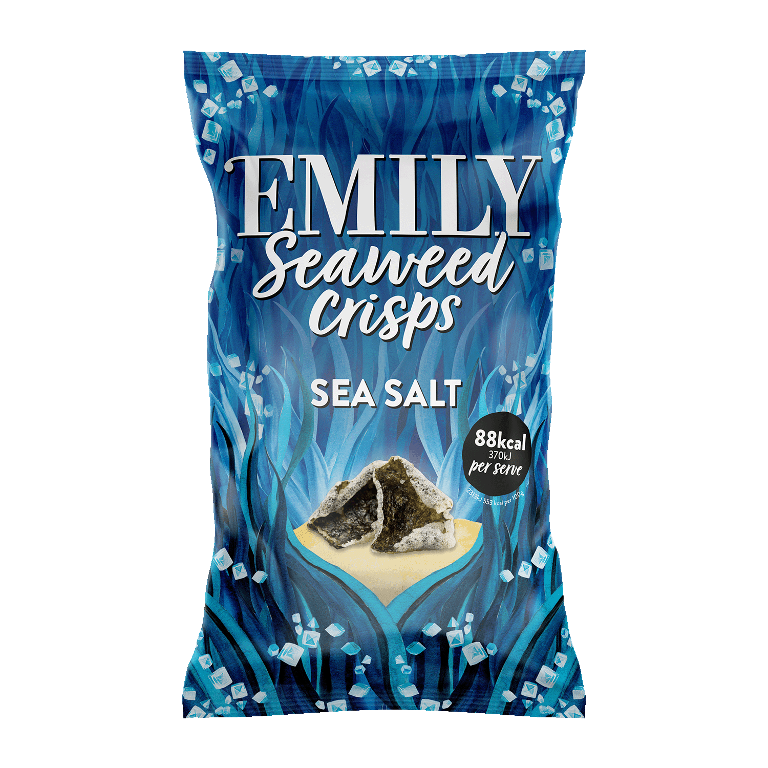 Seaweed Crisps Sea Salt, 50g