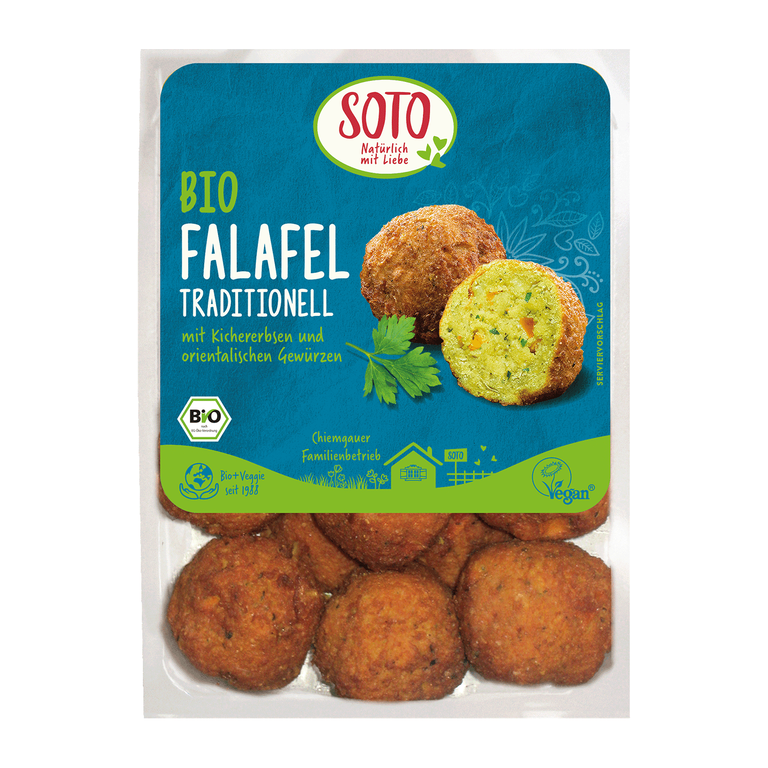 Falafel "Traditional", Organic, 220g