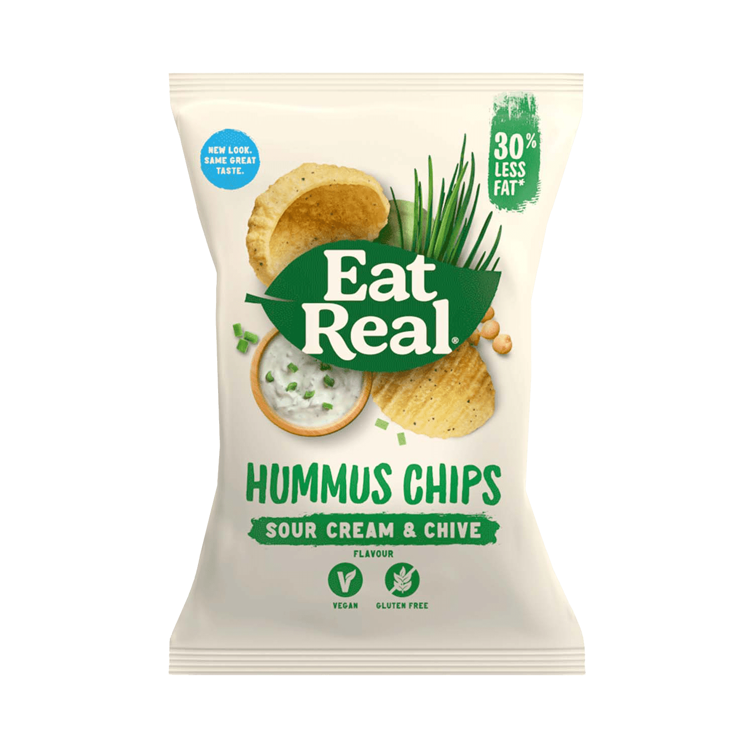 Crisps Hummus Sour Cream & Chives, 135g