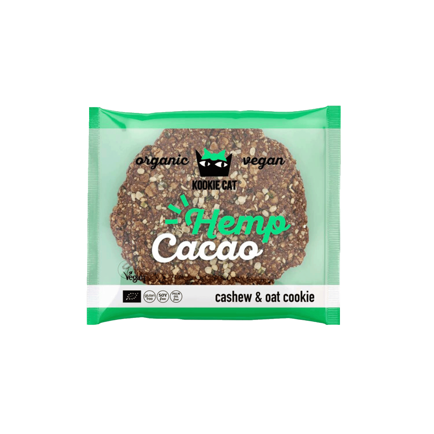 Cashew-Oat-Cookie Hemp & Cacao, Organic, 50g