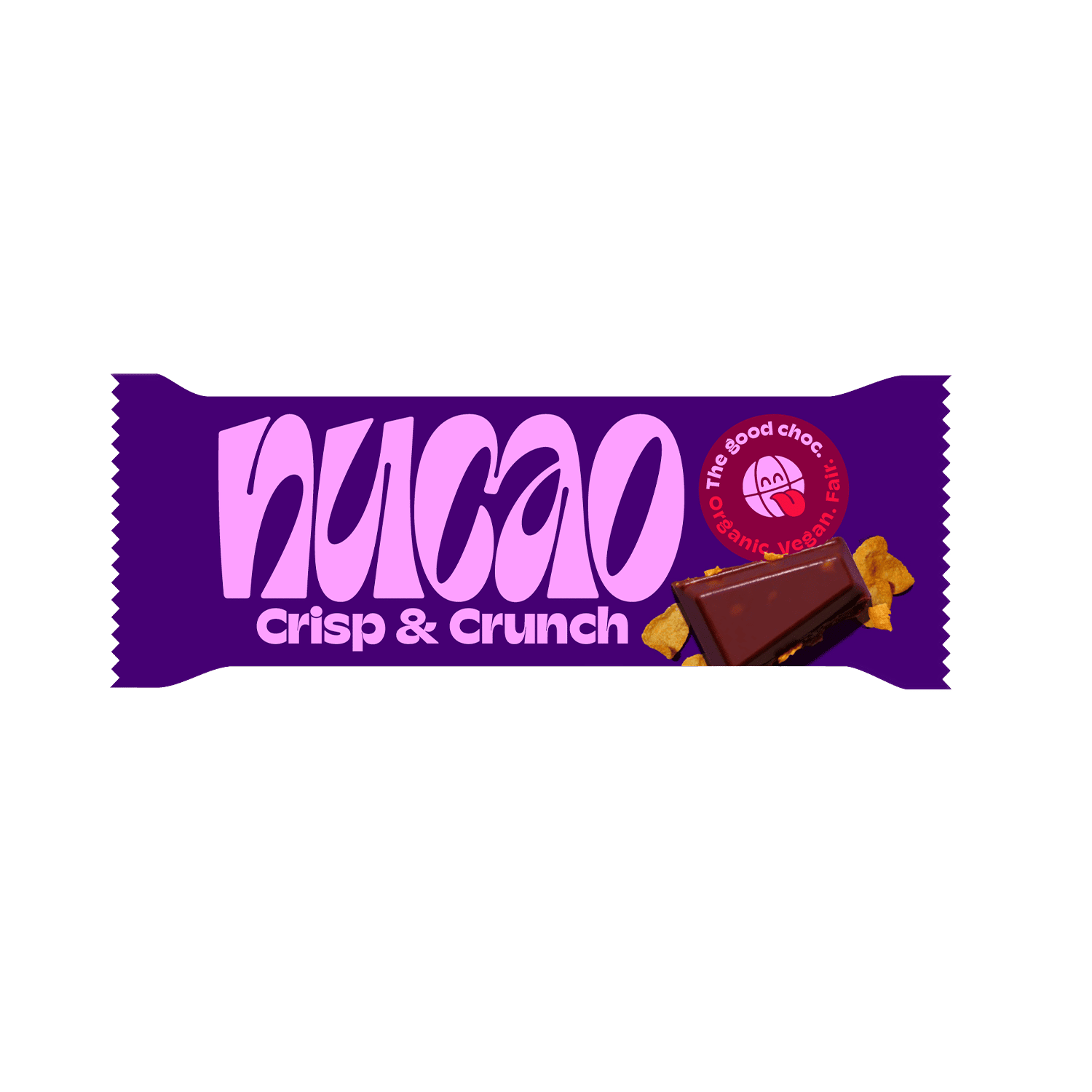 Chocolate Bar Crisp & Crunch, Organic, 31g