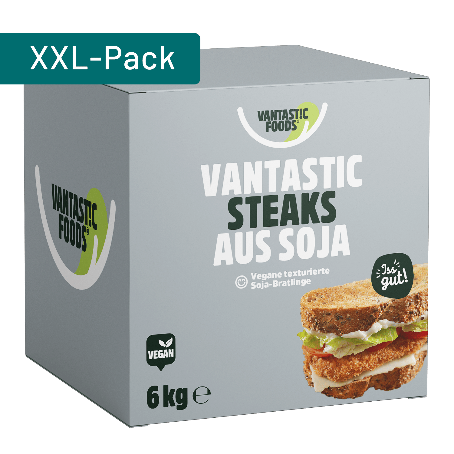 Vantastic Steaks aus Soja, 6kg
