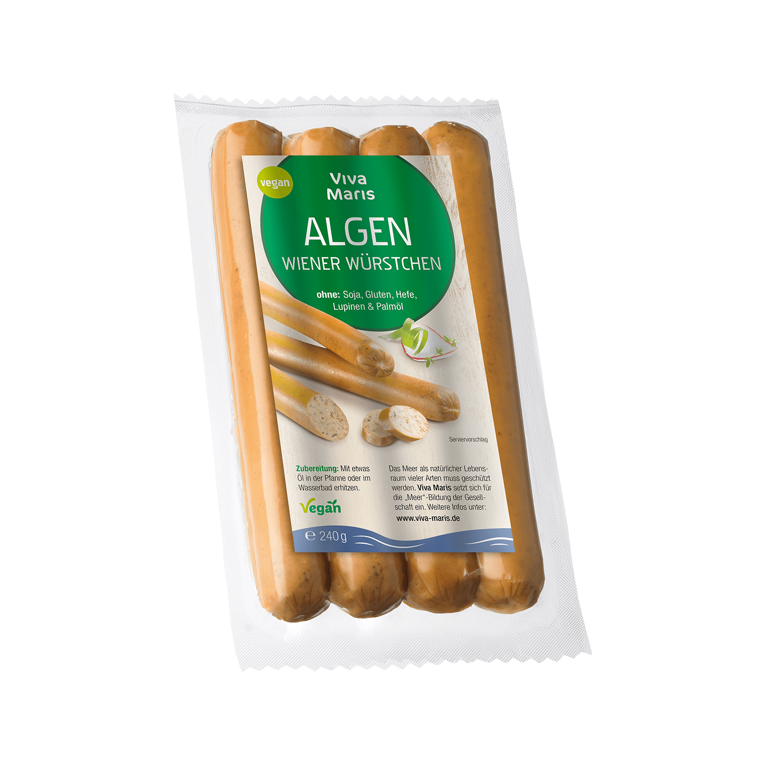 Algen Wiener Würstchen, 240g