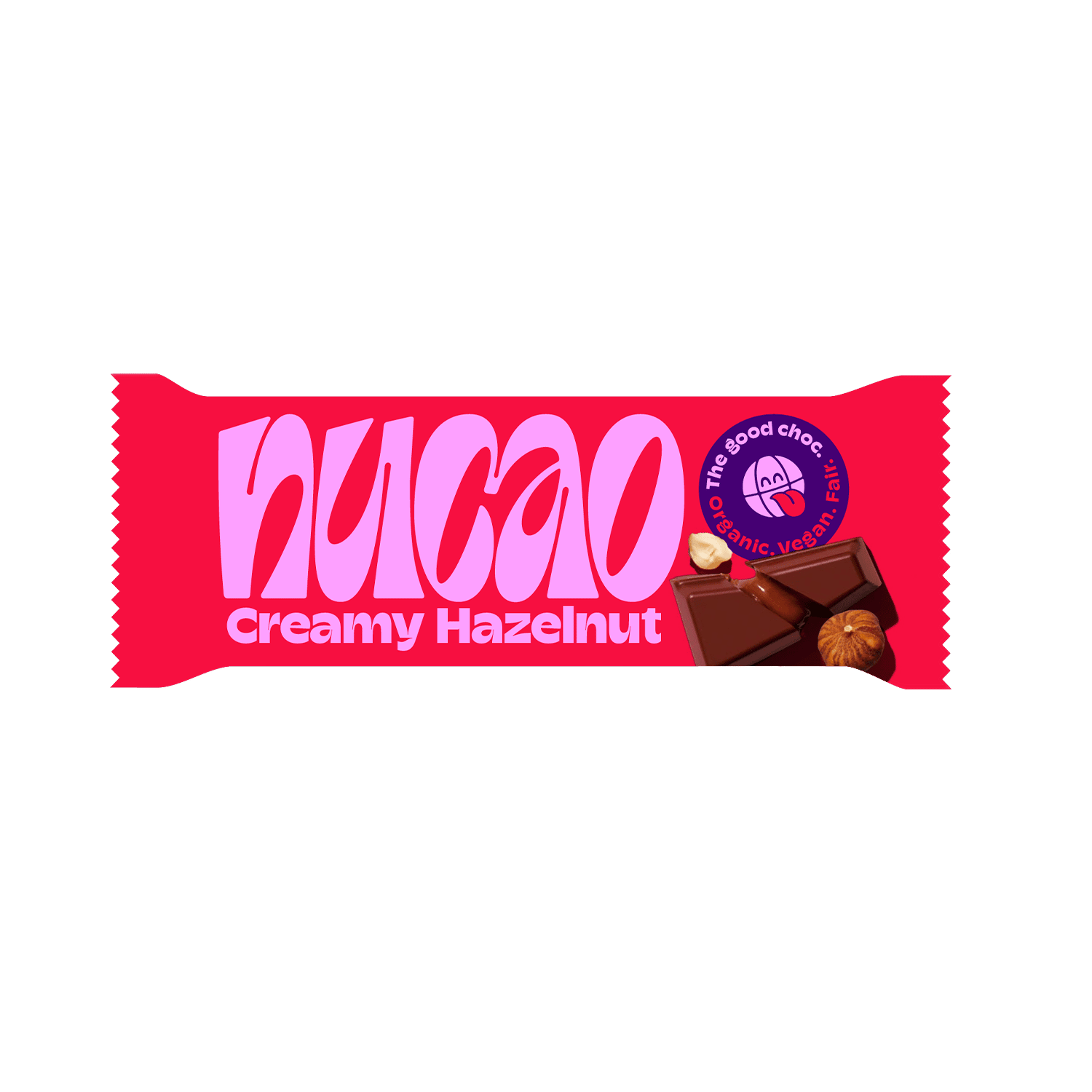 Chocolate Bar Creamy Hazelnut, Organic, 33g