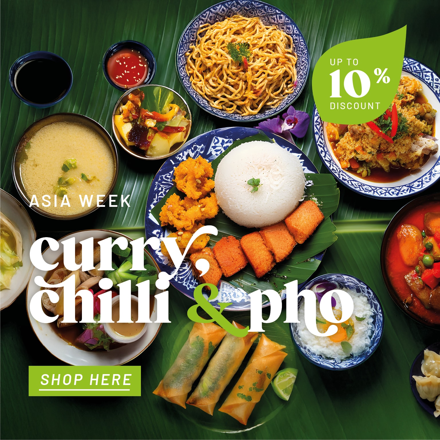 Everything for delicious, vegan Asian dishes