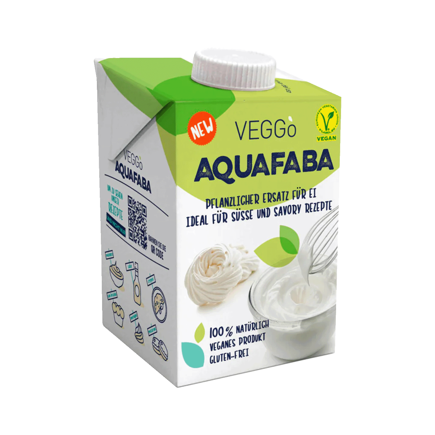 Aquafaba Vegan Egg Substitute, 500ml