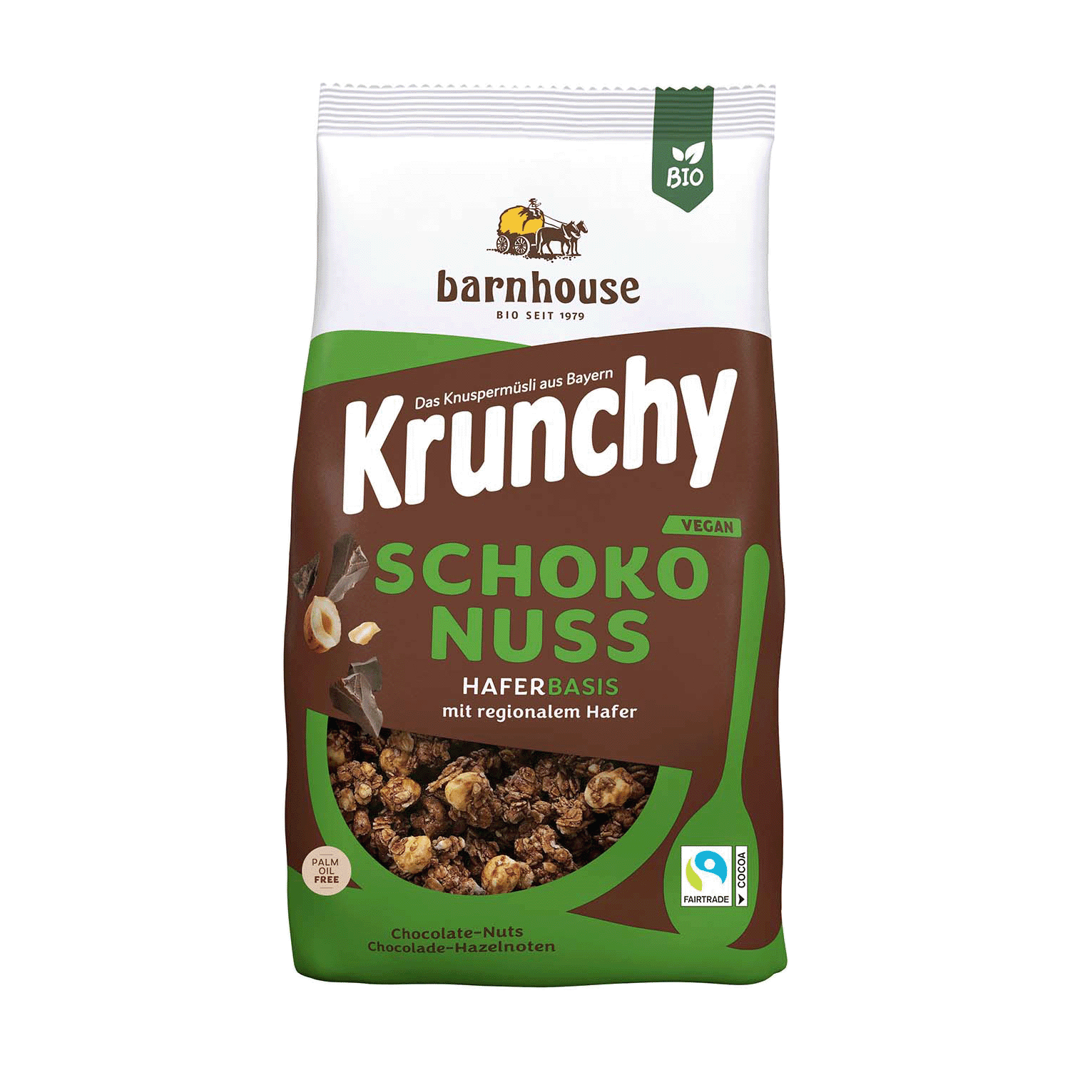 Krunchy Choco-Nut, Organic, 375g