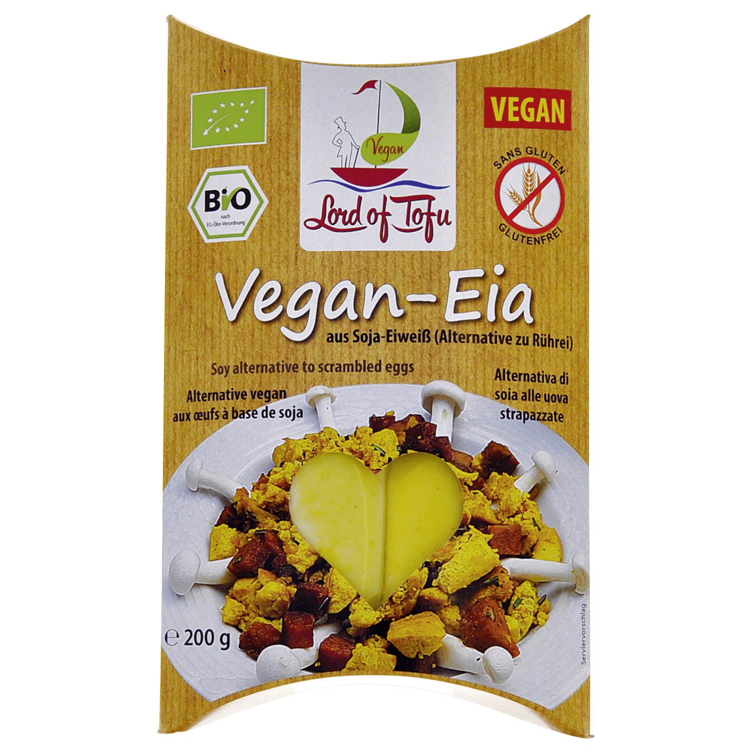 Vegan-Eia, Organic, 200g