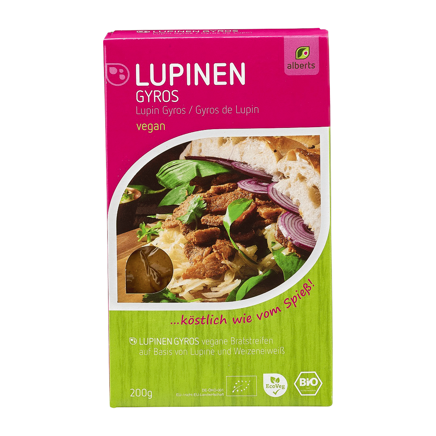 Lupinen-Gyros, BIO, 200g