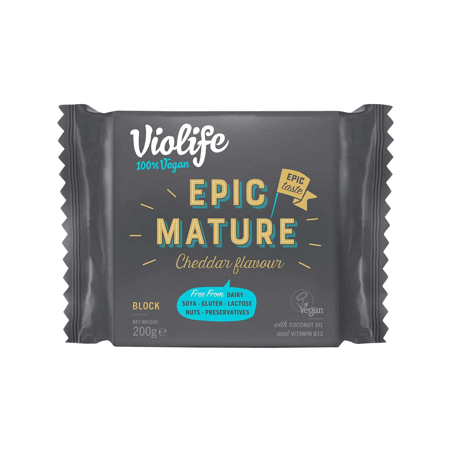 Block Epic Mature With Cheddar Flavour, 200g