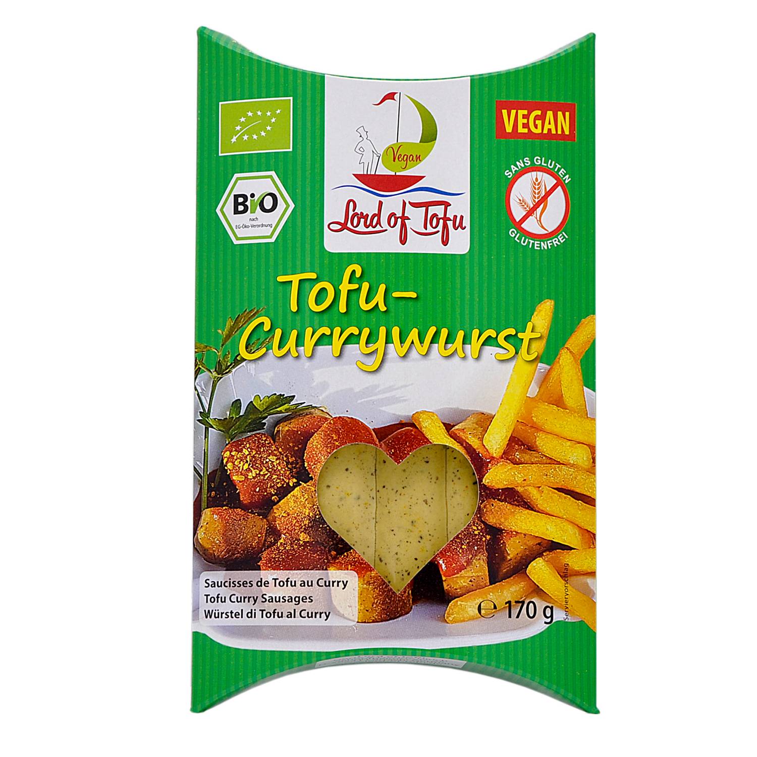 Tofu-Currywurst, Organic, 170g