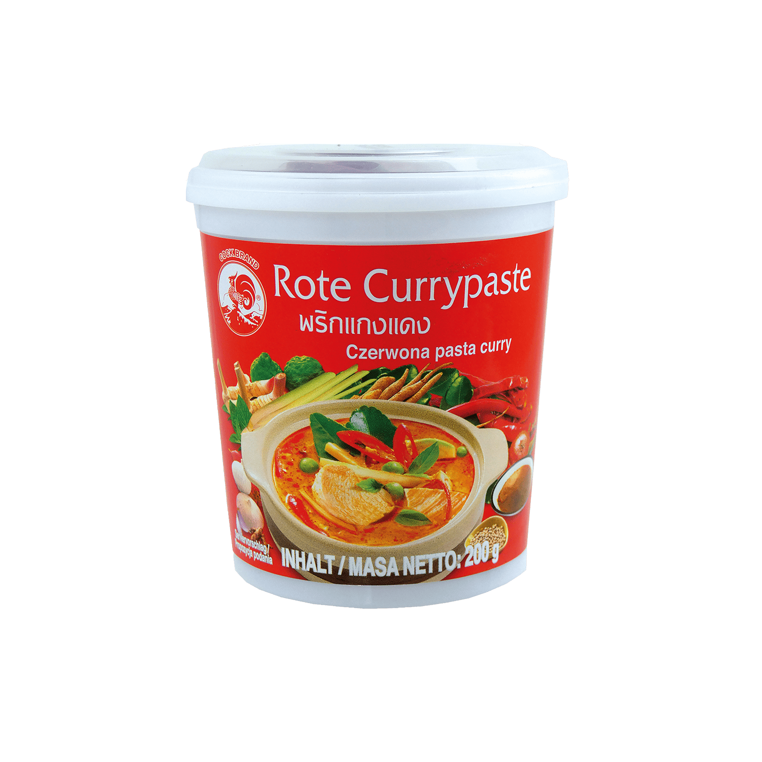 Currypaste Rot, 200g
