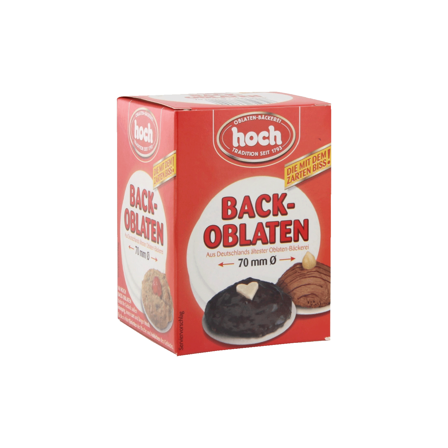 Baking Wafers 70mm, 71g