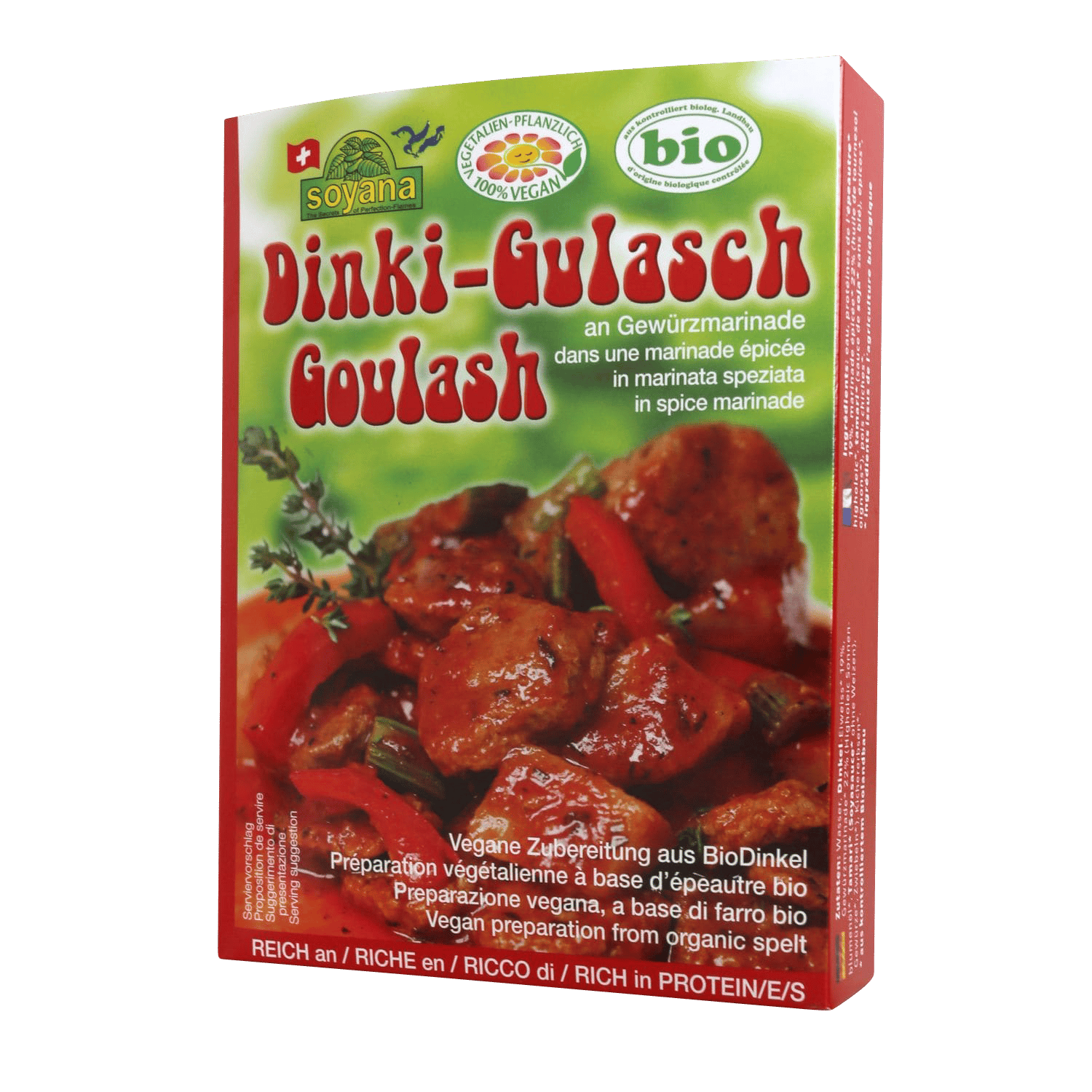Dinki Goulash With Spice Marinade, Organic, 200g