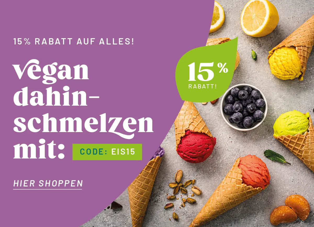 15 % Rabatt auf alles 