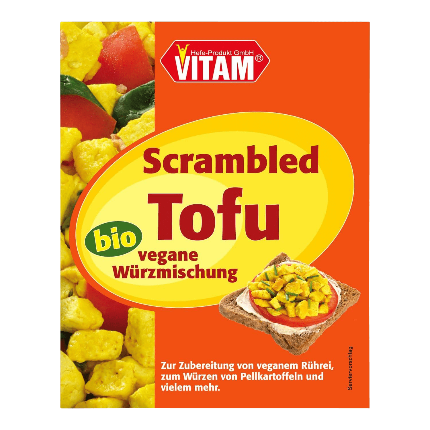 Scrambled Tofu Vegane Würzmischung, BIO, 17g