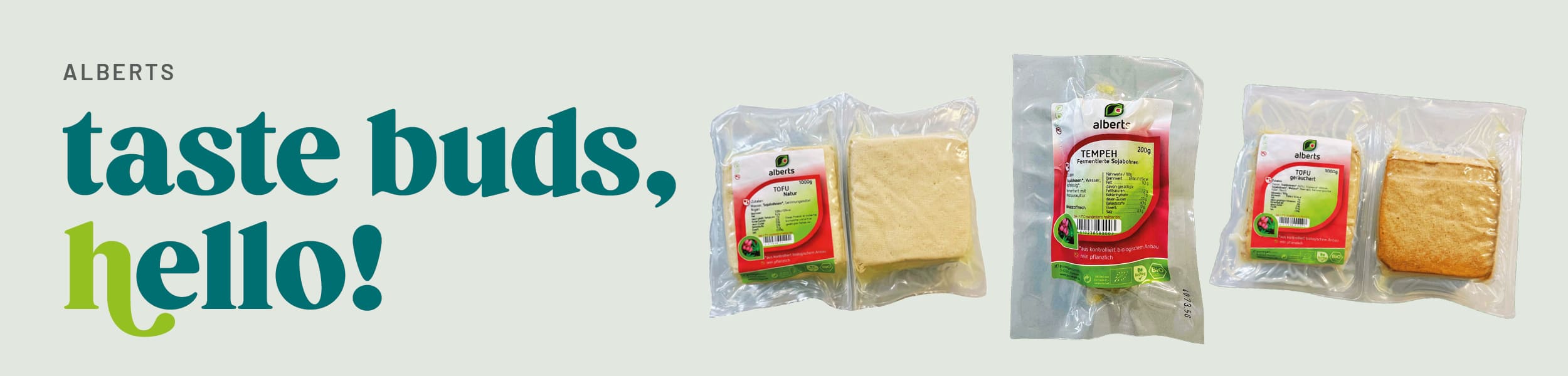 Albert Package Alberts | purely plant-based, organic food | velivery.com